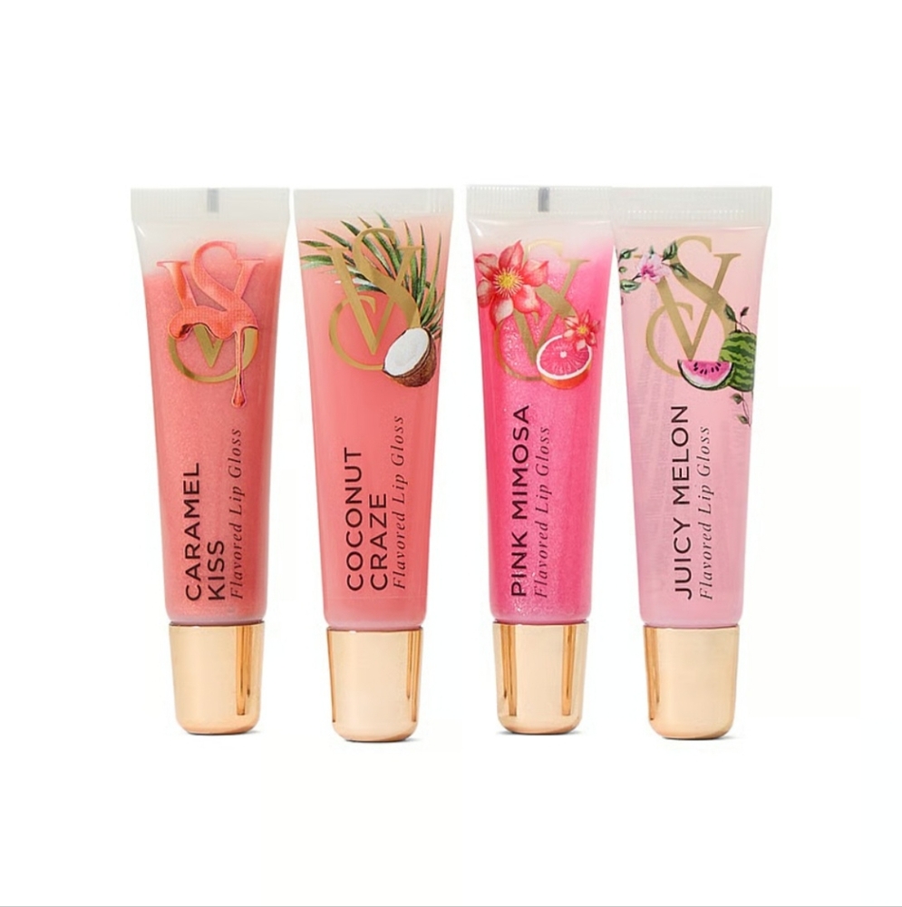 Victoria's Secret Flavor Favorites Lip Gloss Gift Set. - Picture 3 of 4